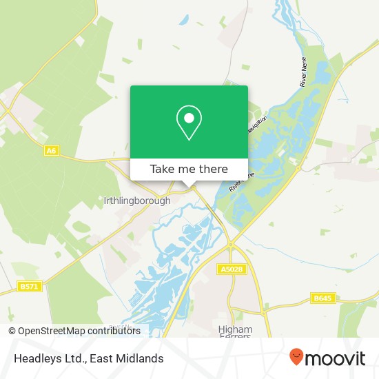 Headleys Ltd. map