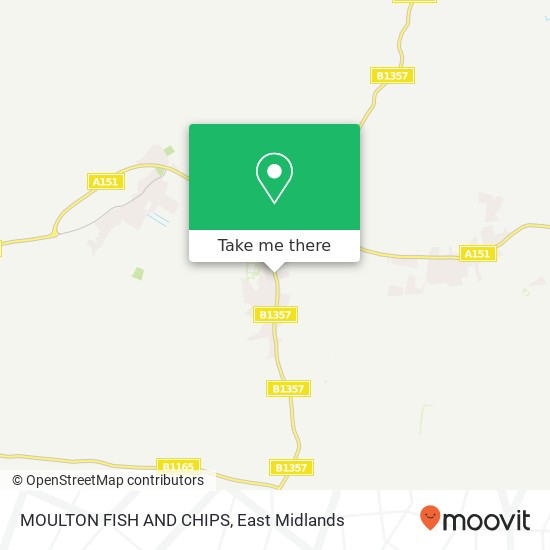 MOULTON FISH AND CHIPS map