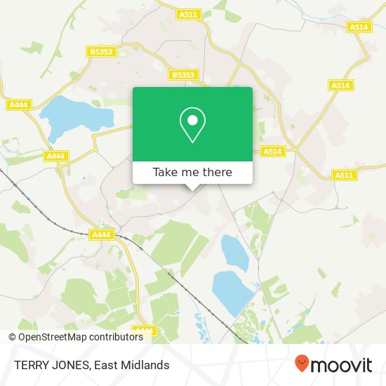 TERRY JONES map