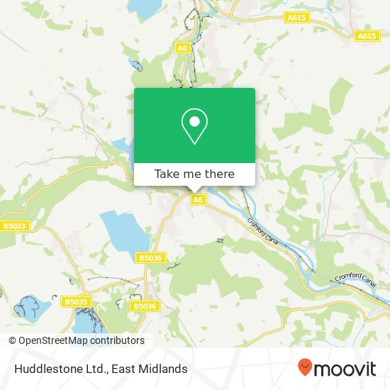 Huddlestone Ltd. map