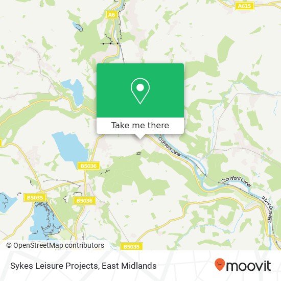 Sykes Leisure Projects map