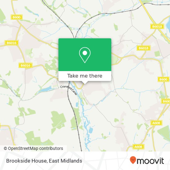 Brookside House map