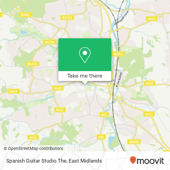 Spanish Guitar Studio The map