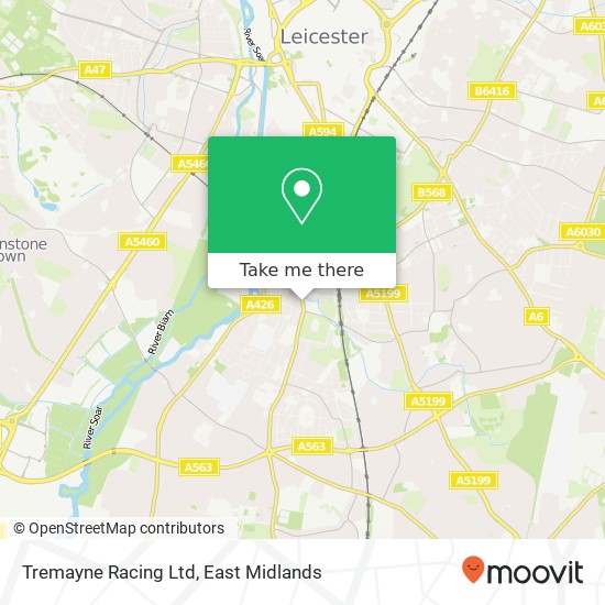 Tremayne Racing Ltd map