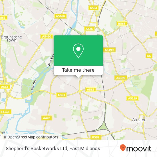 Shepherd's Basketworks Ltd map