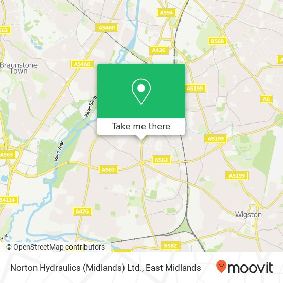 Norton Hydraulics (Midlands) Ltd. map