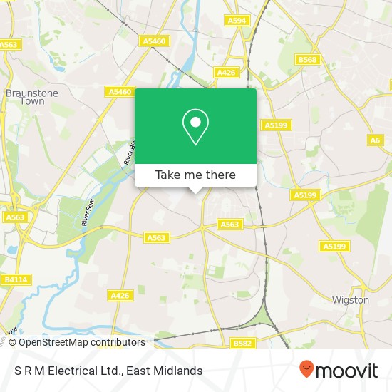 S R M Electrical Ltd. map