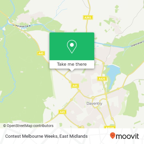 Contest Melbourne Weeks map