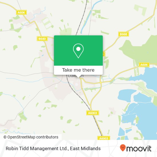 Robin Tidd Management Ltd. map