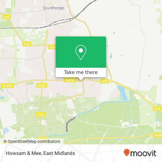 Howsam & Mee map