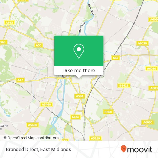 Branded Direct map