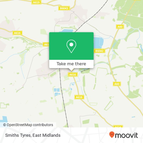 Smiths Tyres map