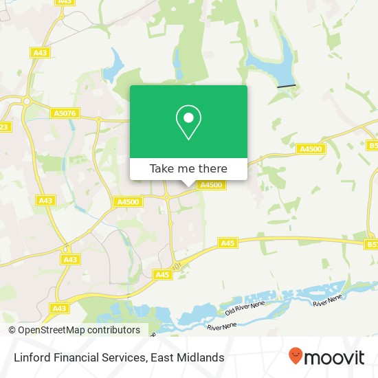 Linford Financial Services map