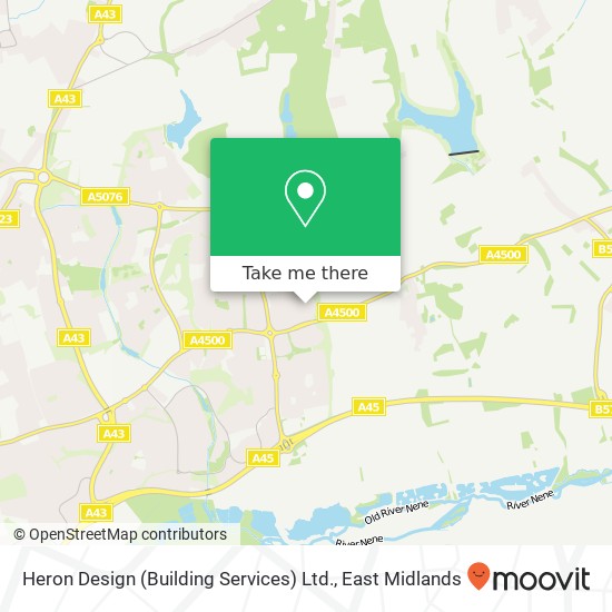 Heron Design (Building Services) Ltd. map