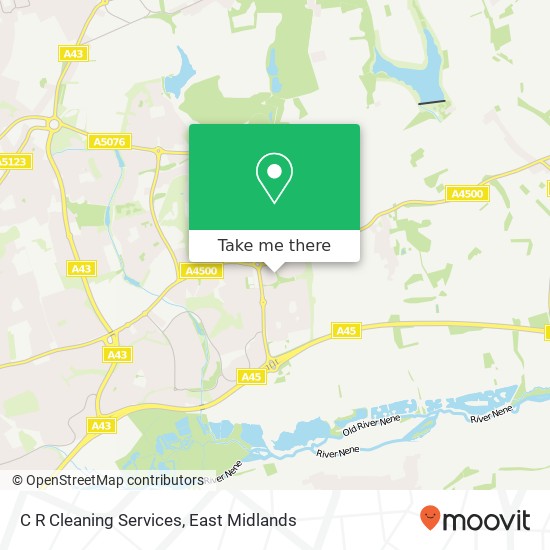 C R Cleaning Services map