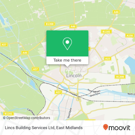 Lincs Building Services Ltd map