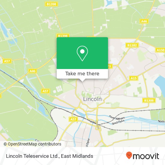 Lincoln Teleservice Ltd. map