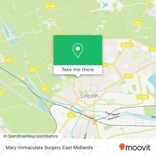 Mary Immaculate Surgery map