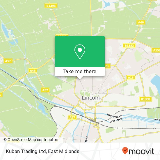 Kuban Trading Ltd map