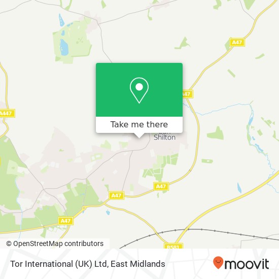Tor International (UK) Ltd map