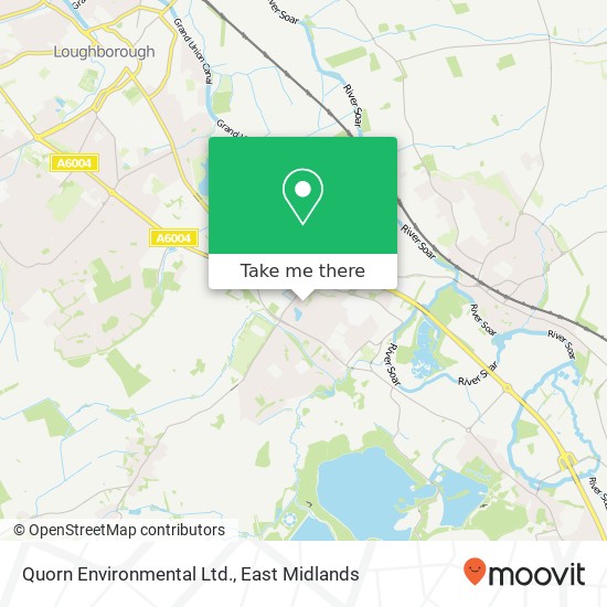 Quorn Environmental Ltd. map