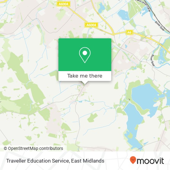 Traveller Education Service map