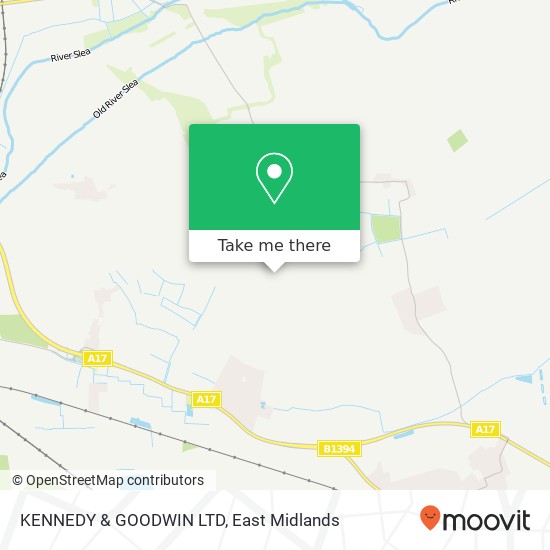 KENNEDY & GOODWIN LTD map