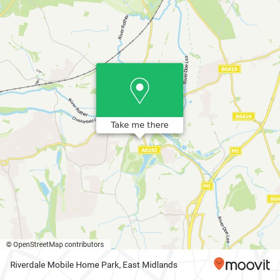 Riverdale Mobile Home Park map