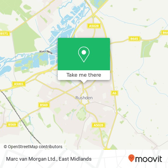 Marc van Morgan Ltd. map