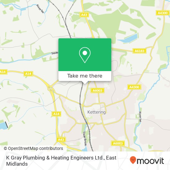 K Gray Plumbing & Heating Engineers Ltd. map