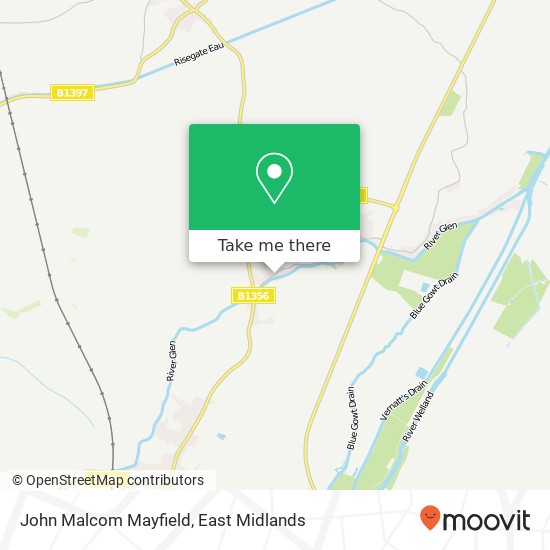 John Malcom Mayfield map