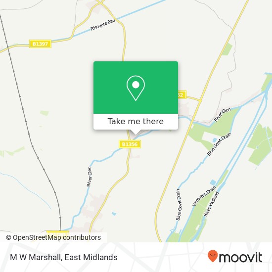 M W Marshall map