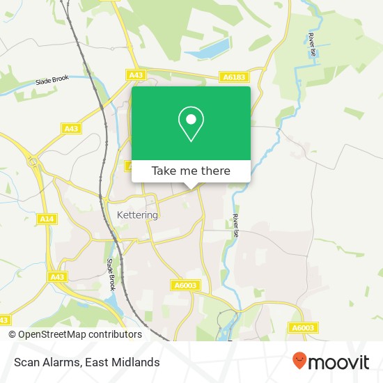 Scan Alarms map