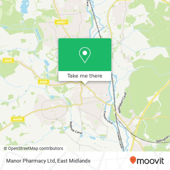 Manor Pharmacy Ltd map