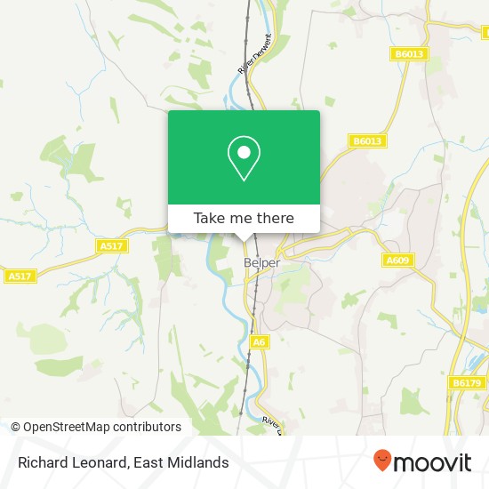 Richard Leonard map