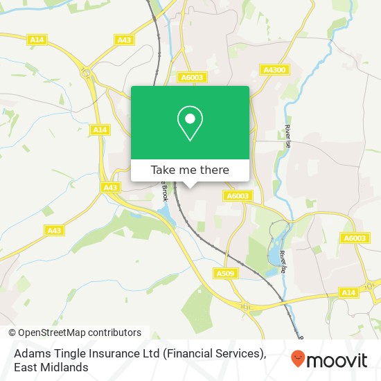 Adams Tingle Insurance Ltd (Financial Services) map