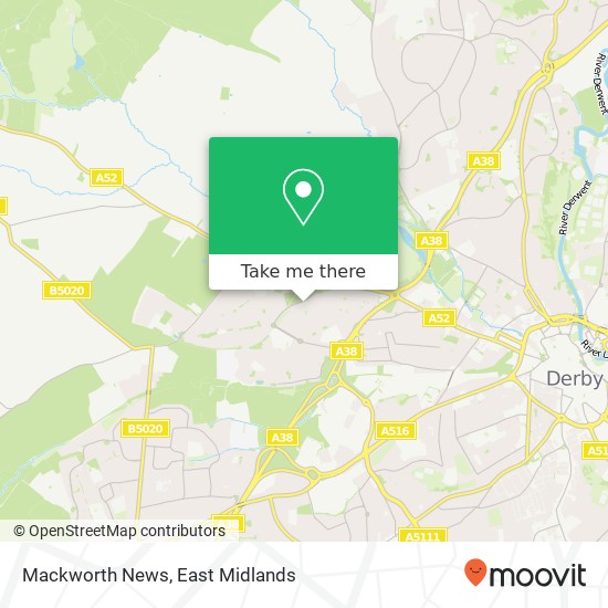 Mackworth News map