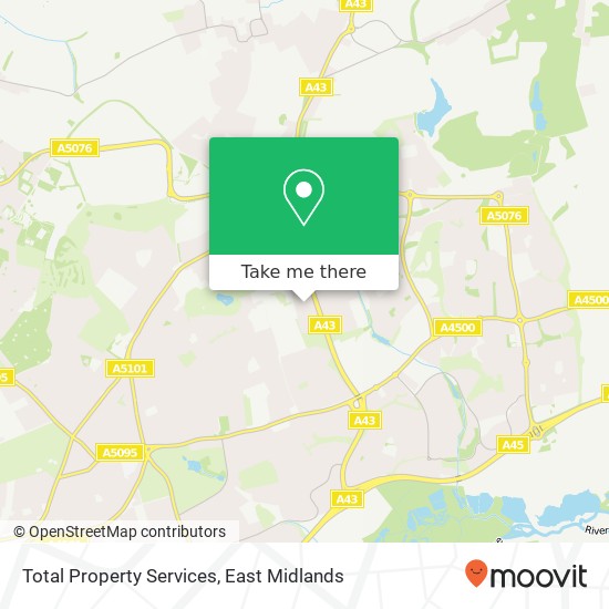 Total Property Services map