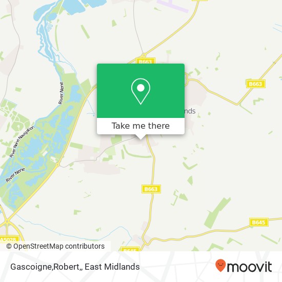Gascoigne,Robert, map