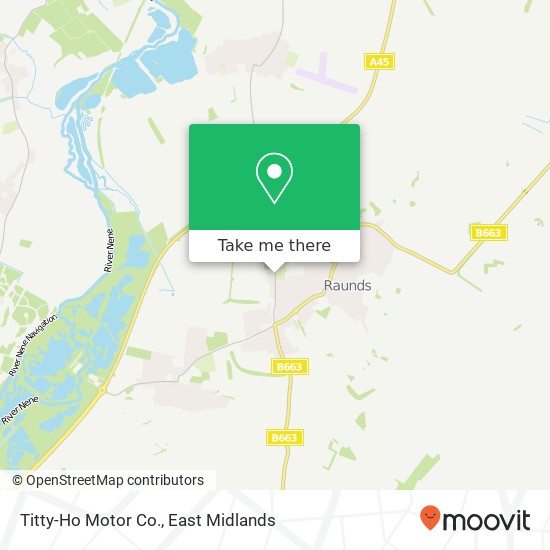 Titty-Ho Motor Co. map