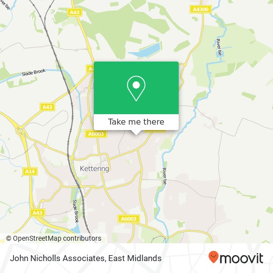 John Nicholls Associates map