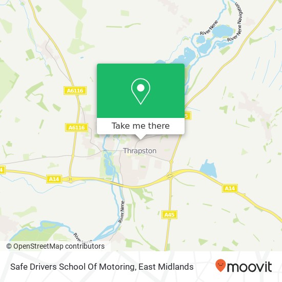 Safe Drivers School Of Motoring map