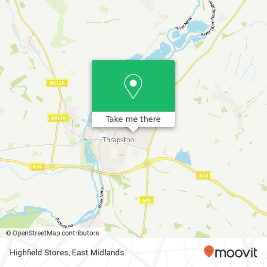 Highfield Stores map