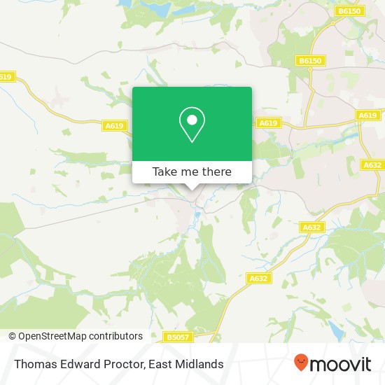Thomas Edward Proctor map