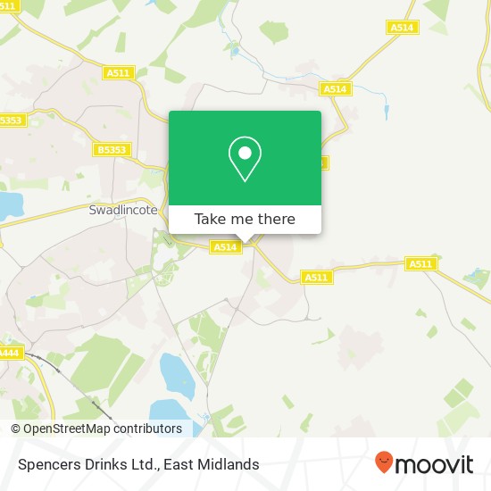 Spencers Drinks Ltd. map