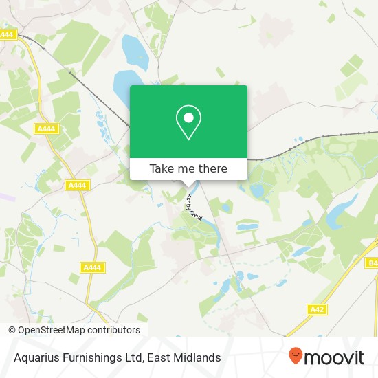Aquarius Furnishings Ltd map