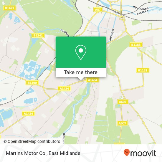 Martins Motor Co. map