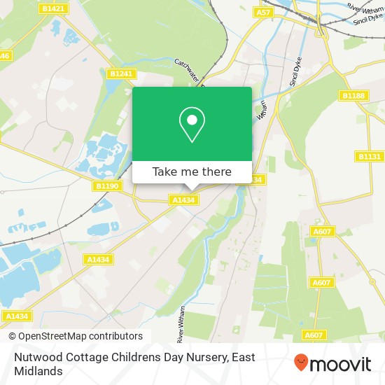 Nutwood Cottage Childrens Day Nursery map