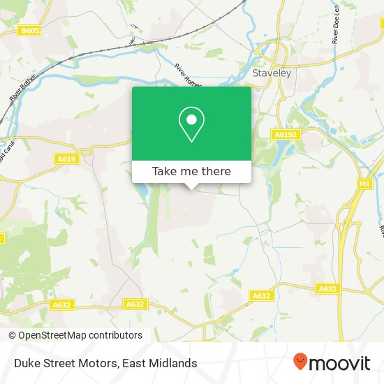 Duke Street Motors map