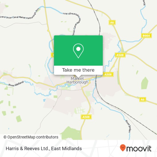 Harris & Reeves Ltd. map